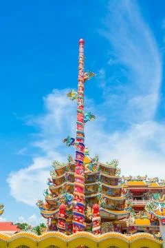 Dragon statue Stock Photos