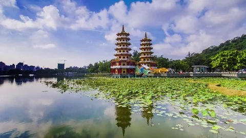 Dragon Tiger Tower Stock-Footage 71490855