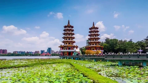 Dragon Tiger Tower Stock-Footage 72665885