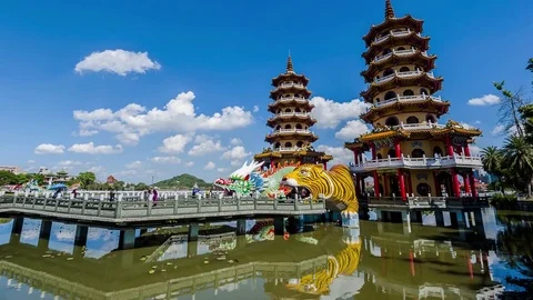 Dragon Tiger Tower Stock-Footage 72666059