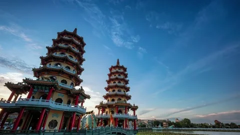 Dragon Tiger Tower Stock-Footage 154546664