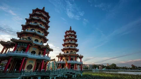 Dragon Tiger Tower Stock-Footage 154546758