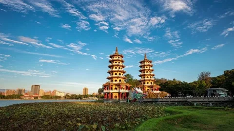 Dragon Tiger Tower Stock-Footage 154546892