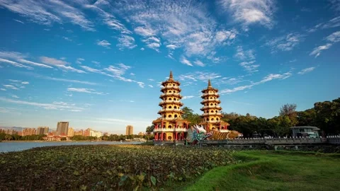 Dragon Tiger Tower Stock-Footage 154547032