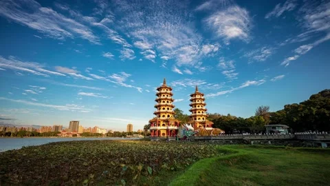 Dragon Tiger Tower Stock-Footage 154547653