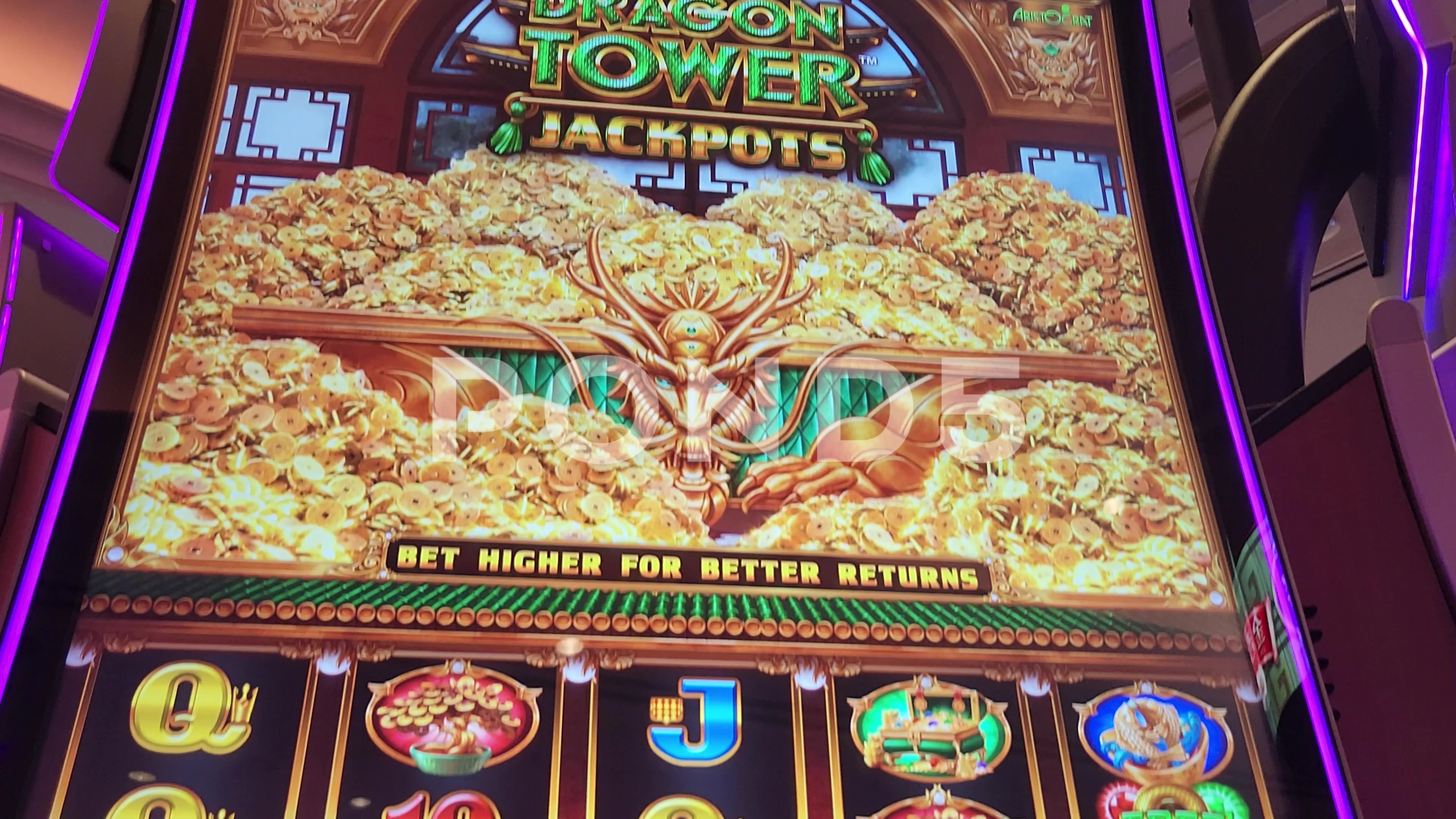 dragon tower slot machine