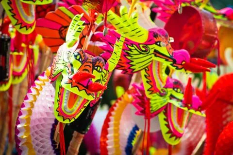 Dragon toy Foto stock