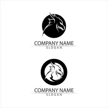 Dragon vector icon illustration Stock Illustration