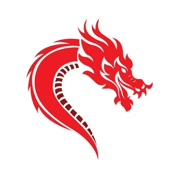 Dragon vector Illustrazione stock