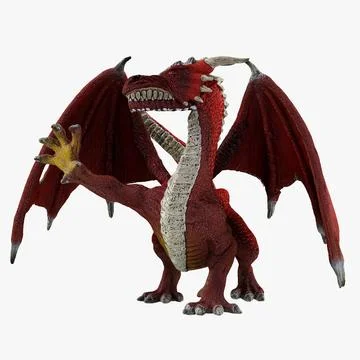 Dragon Warrior Toy 3D Model