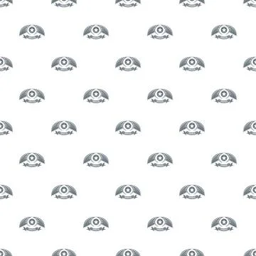 Dragon wing pattern vector seamless イラスト素材