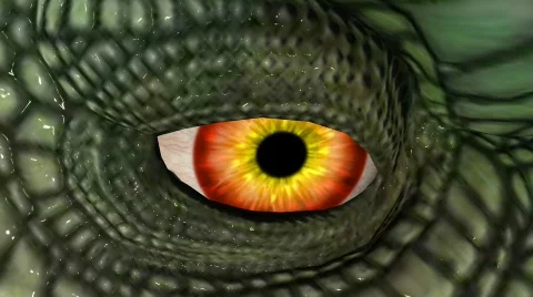 DragonEyeRed01 Stock Footage 823295