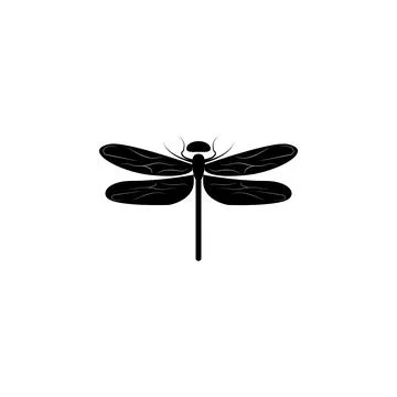 Dragonfly icon. Elements of world of insects icon for concept and web apps Stock Illustration