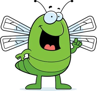 Dragonfly Idea Stock Illustration