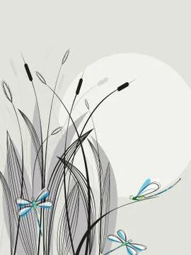 Dragonfly Stock Illustration