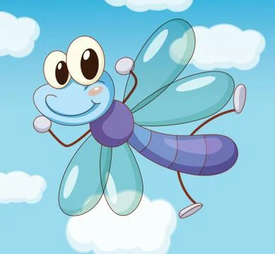 Dragonfly Illustrazione stock