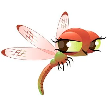 Dragonfly. Stock Illustration