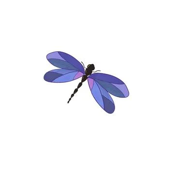 Dragonfly Illustrazione stock