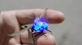 Dragonfly robot drone robotic glowing spy gadget HD Footage