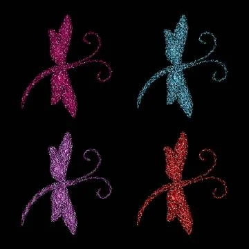 Dragonfly vector illustration Stock Illustration