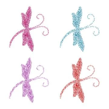 Dragonfly vector illustration Stock Illustration