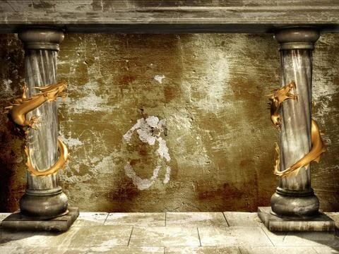 Dragons Stock Illustration