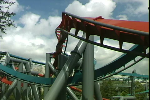 Dragons Ride-ws Stock Footage 817344