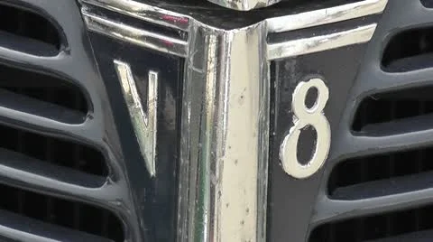 DRAGRACING-028 V8 CLOSEUP Stock Footage 10678928