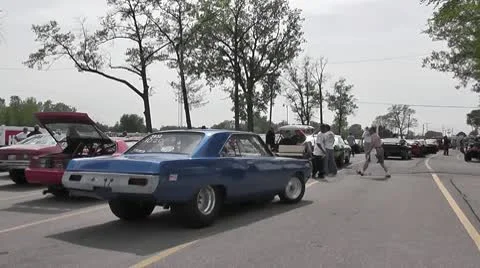 DRAGRACING-036 WAITING TO RACE Stock Footage 10678969