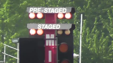 DRAGRACING-055 STARTING LINE Stock Footage 10679148