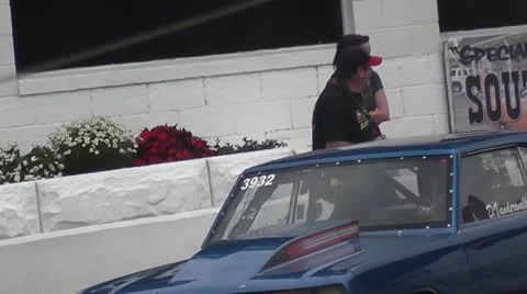 DRAGRACING-076 STARTING LINE Stock Footage 10679432