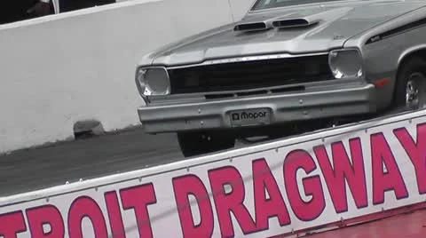 DRAGRACING-079 FIRED UP AND READY TO GO Stock Footage 10679508
