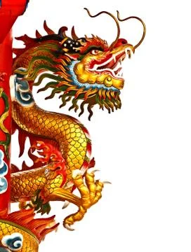 Dragron statue Stock Illustration