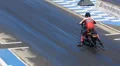 At the dragstrip with just about anything that has wheels - 2 HD Footage