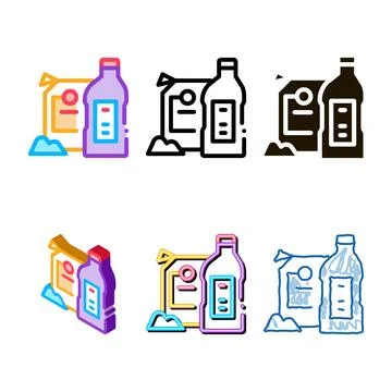 Drain cleaning edition agent icon vector outline Stock Illustration