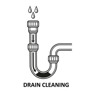 Drain Cleaning Water Sewage Pipe Cleaner Clogged Sink Siphon Or