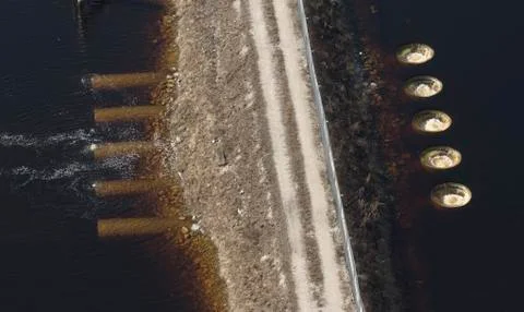 Drain culvert Stock Photos