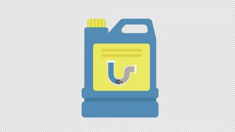 Drain Declogger Icon Stock Footage 205063586