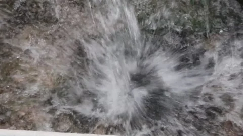 Drain hole in the pipe hole Stock Footage 228833936