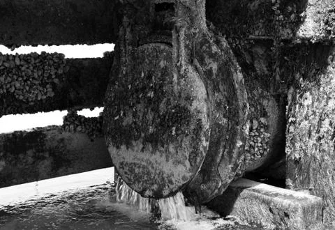 Drain sewage pollution Stock Photos