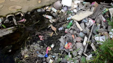 DRAIN WASTE Stock Footage 294159883