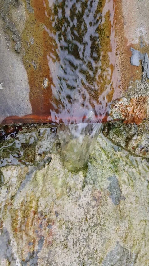 Drain Water from the washroom Stock Footage 201850835