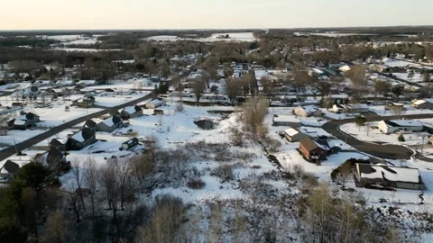 Drainage between housing Stock Footage 295906969