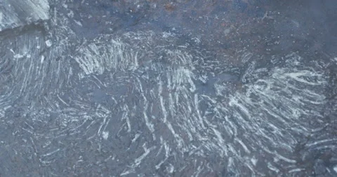 Drainage Mud water flowing Texture Stock Footage 280139937