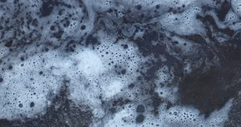 Drainage Mud water flowing Texture Stock Footage 280139973