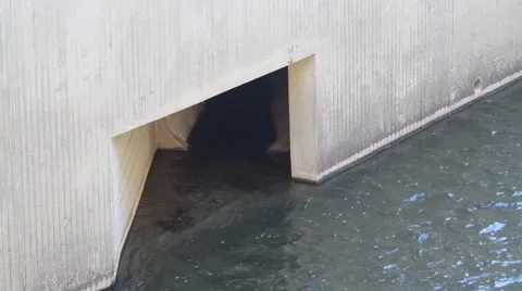 Drainage pipe Stock Footage 58952138