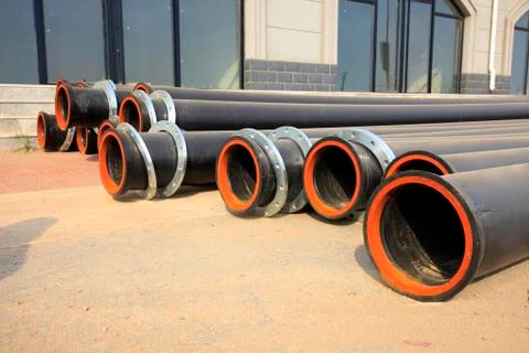 The drainage pipe Stock Photos