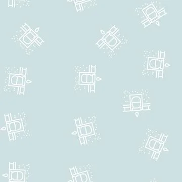 Drainage system road line seamless pattern 库存插图