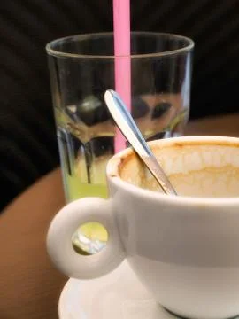 Drained coffee Stock Photos