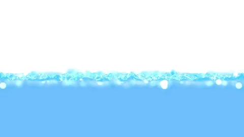 Draining blue water 3D animation with alpha matte Stock-Footage 168973710